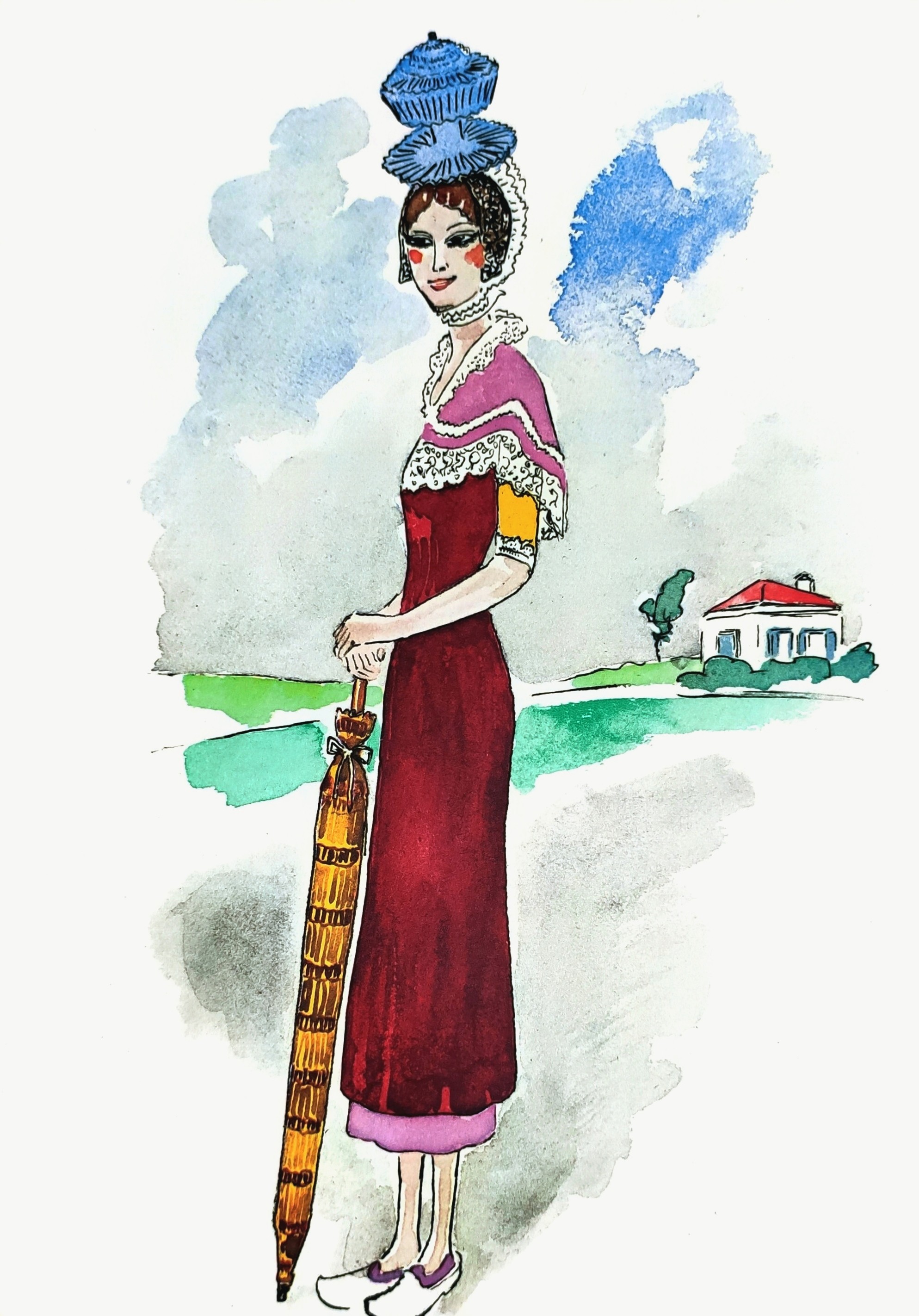 LA BRESSE - VAN DONGEN Kees (D'après) (1877 - 1968) - Estampe