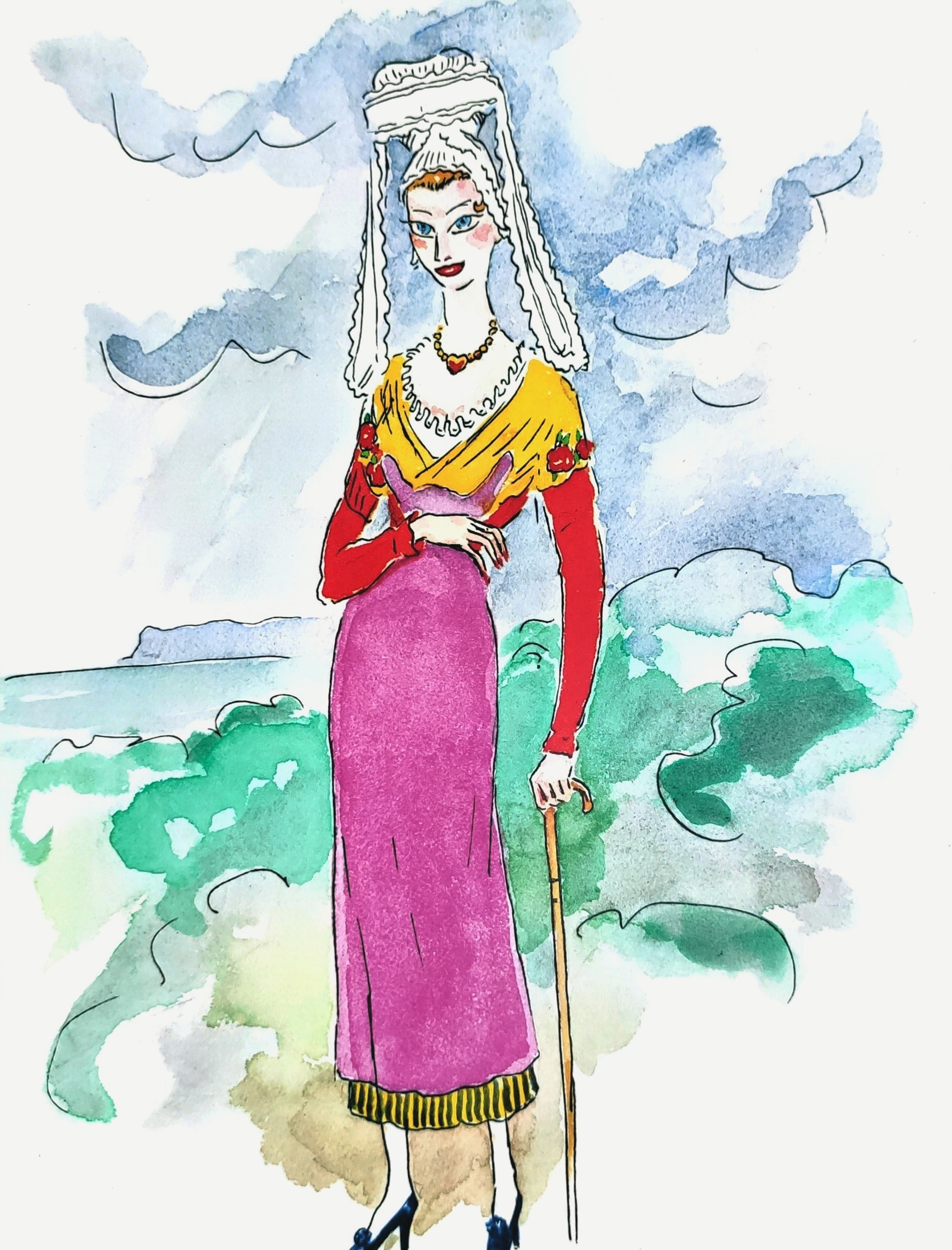 LA NORMANDIE - VAN DONGEN Kees (D'après) (1877 - 1968) - Estampe