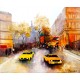 ANIMATION PRES DE LA PLACE DE LA REPUBLIQUE (PARIS) - MARECHAL Francis (1952 - ) - Huile sur toile