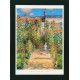 LE JARDIN DE L'ARTISTE - MONET Claude (D'après) (1840 -1926) - Estampe