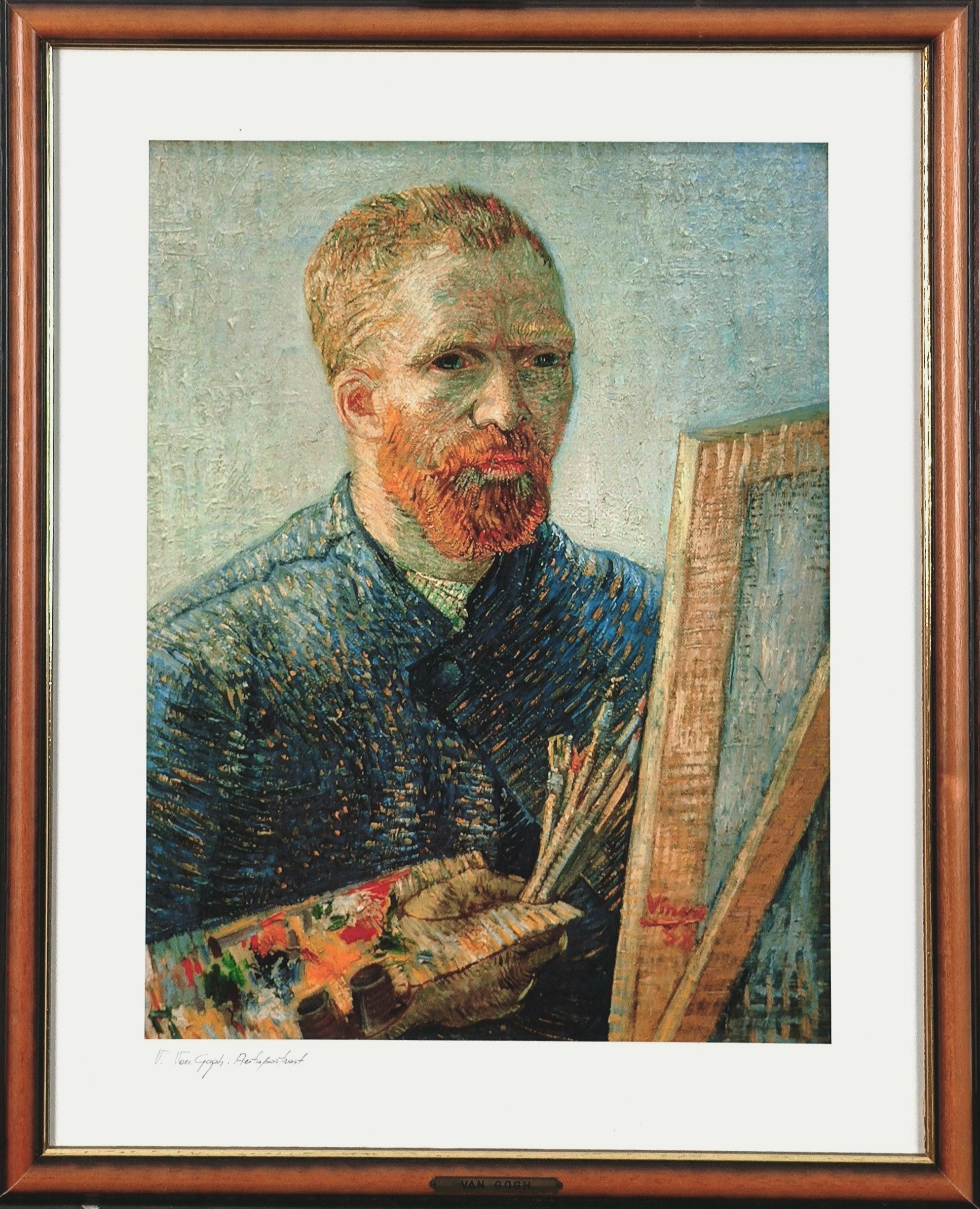 AUTOPORTRAIT - VAN GOGH Vincent (D'après) (1853 - 1890) - Print