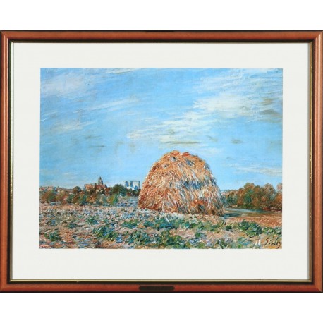 LA MEULE - SISLEY Alfred (1839-1899) - Print