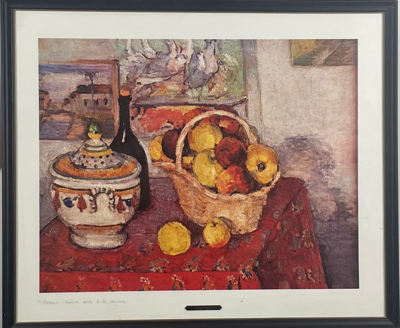 NATURE MORTE A LA SOUPIERE - CEZANNE Paul (1839 - 1906) - Print
