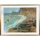 BARQUES ECHOUEES - MONET Claude (D'après) (1840 -1926) - Print