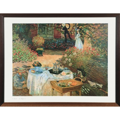 LE DEJEUNER - MONET Claude (D'après) (1840 -1926) - Print