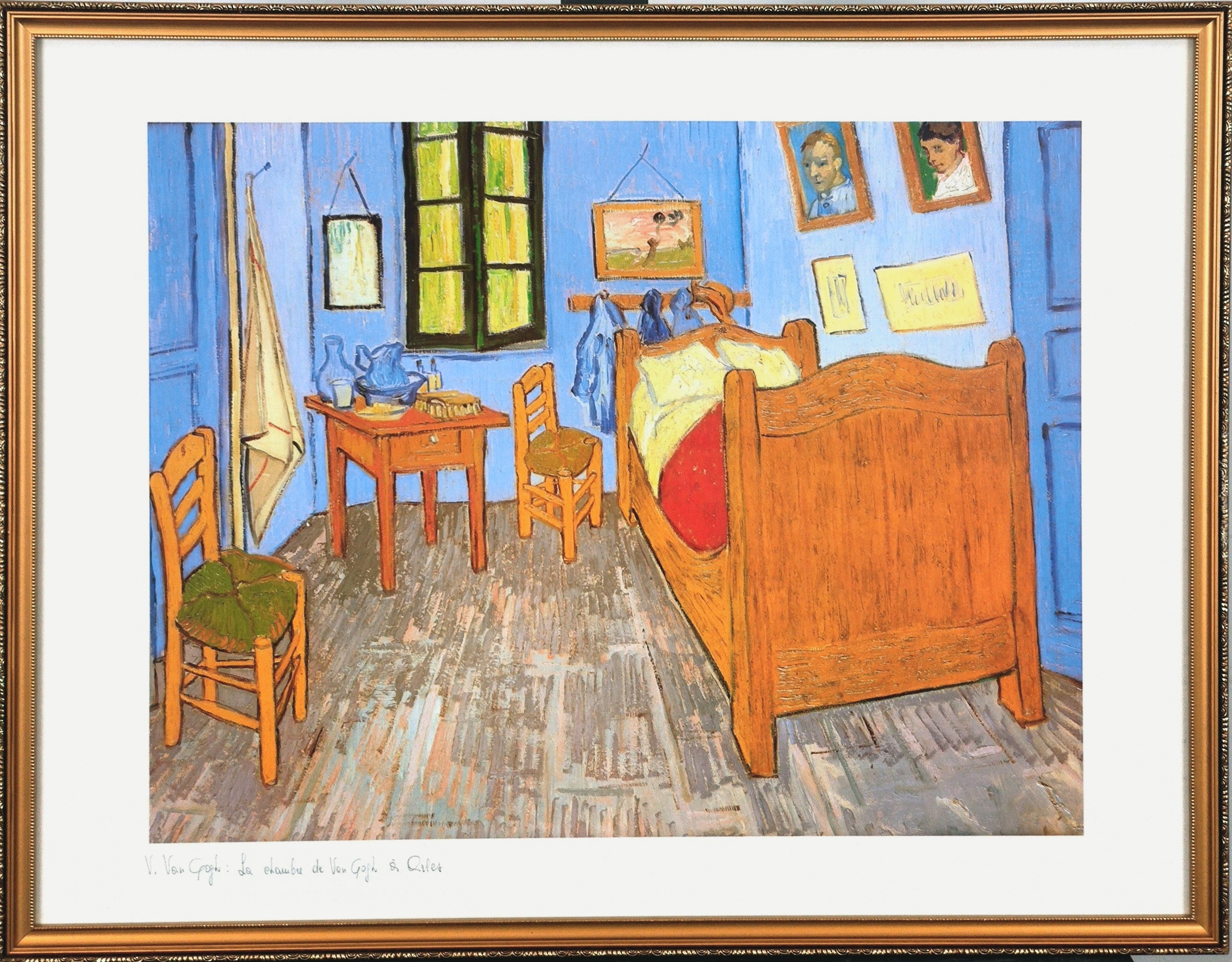 LA CHAMBRE DE VAN GOGH - VAN GOGH Vincent (D'après) (1853 - 1890) - Print