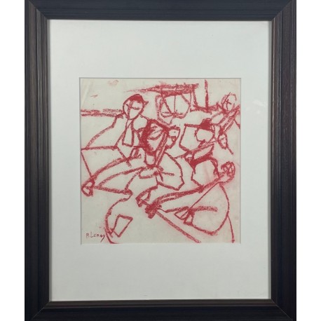 L’ORCHESTRE - LEROY René ( 1931 - ) - Dessin