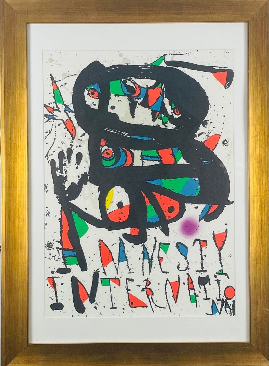 COMPOSITION - MIRO Joan (d'après) (1893 - 1983) - Lithographie