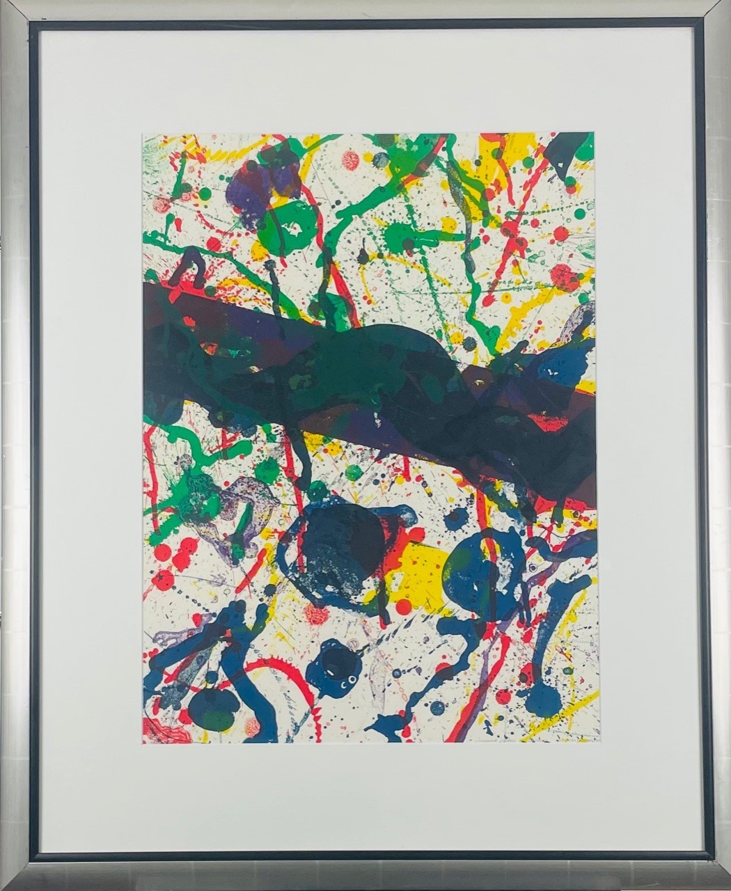 COMPOSITION - FRANCIS Sam (1923 - 1994) - Lithographie