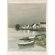 HAMEAU DU BORD DE MERHAMEAU DU BORD DE MER - LAPORTE Georges (1926 - 2000) - Lithographie