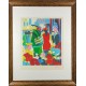 AU MARCHE - LE NALBAUT Gérard (1946- ) - Lithographie