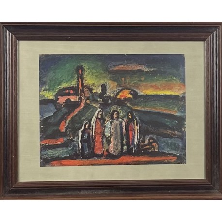 COUCHER DE SOLEIL - ROUAULT Georges (1871 - 1958) - Héliogravure