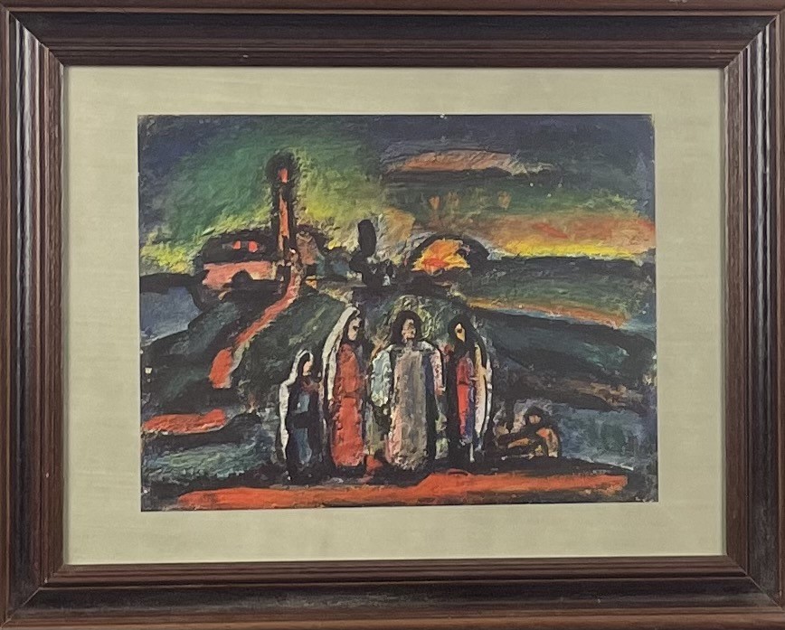 COUCHER DE SOLEIL - ROUAULT Georges (1871 - 1958) - Héliogravure