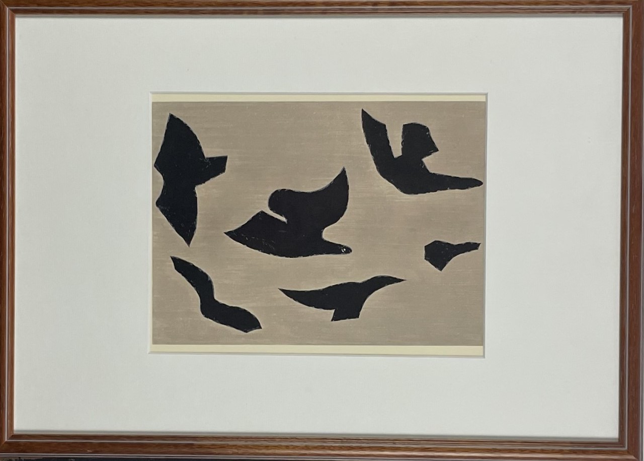 BIRDS - BRAQUE Georges (D'après) (1882 - 1963) - Estampe
