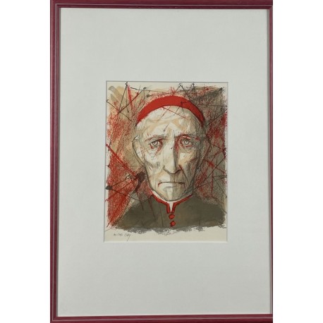 L'ECLESIASTIQUE - CIRY Michel (1919 - ) - Lithographie
