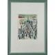 LE DEFILE - DUREL Auguste (1904 ) - Lithographie