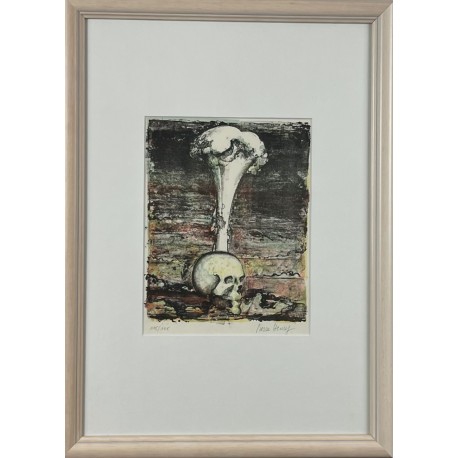 LA BOMBE - HENRY Pierre (1924 - ) - Lithographie