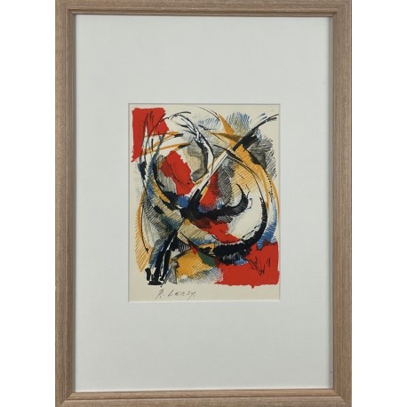 COMPOSITION - LERSY Roger (1920 ) - Lithographie