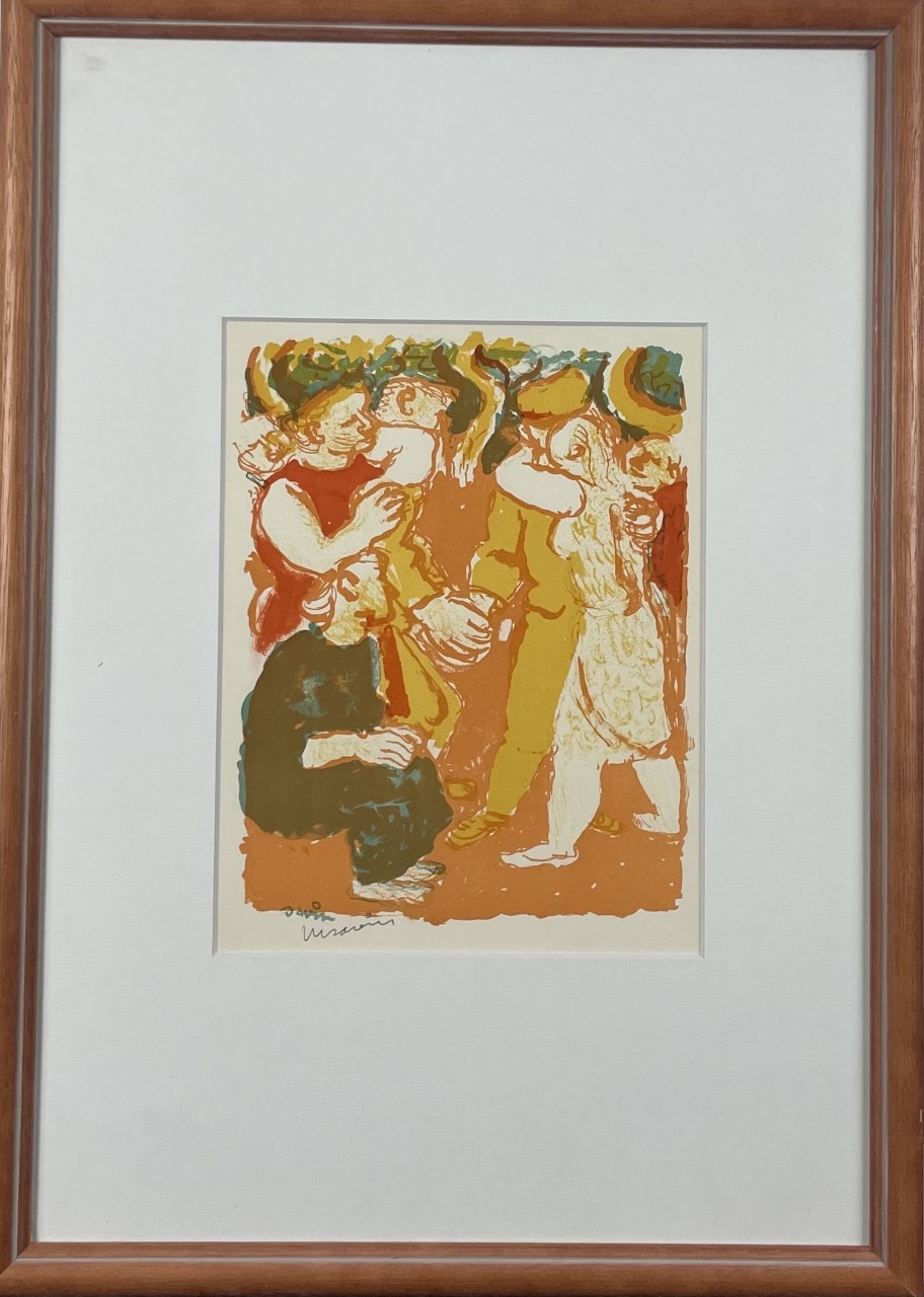 AU BAL - SAVIN Maurice (1894 - 1973) - Lithographie