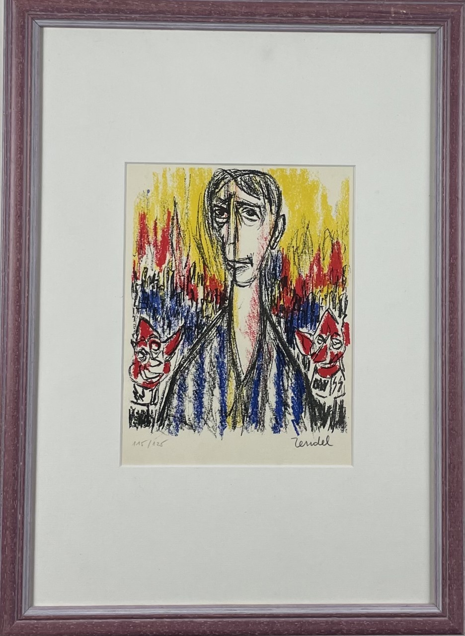 LE RETOUR - ZENDEL Gabriel (1906 - 1980) - Lithographie