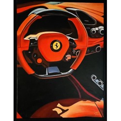 TABLEAU DE BORD DE FERRARI