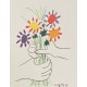 BOUQUET DE FLEURS - PICASSO Pablo (d'aprés) (1881 - 1973) - Lithographie