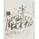 LA RONDE - PICASSO Pablo (d'aprés) (1881 - 1973) - Lithographie