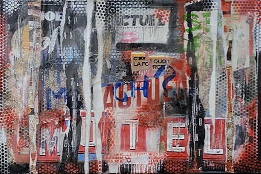 PROSTITUTE - Franck LAMBOLEY - Huile sur toile