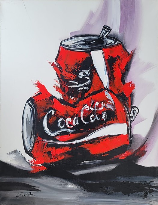 COCA-COLACOCA-COLA - GAGE Jack (1946 - ) - Huile sur toile