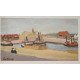 LE PORT - LOTIRON Robert (1886 - 1966) - Lithographie
