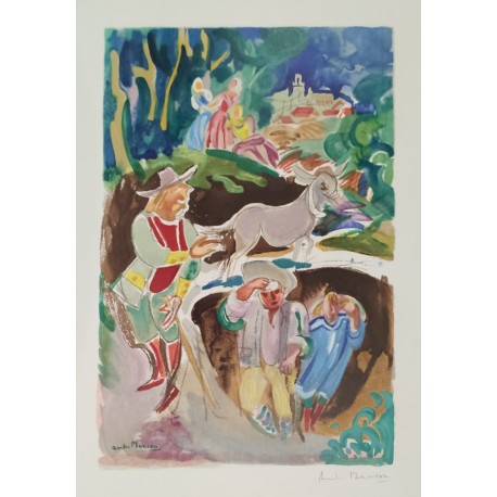 SANS TITRE - PLANSON André (1898 - 1981) - Lithographie