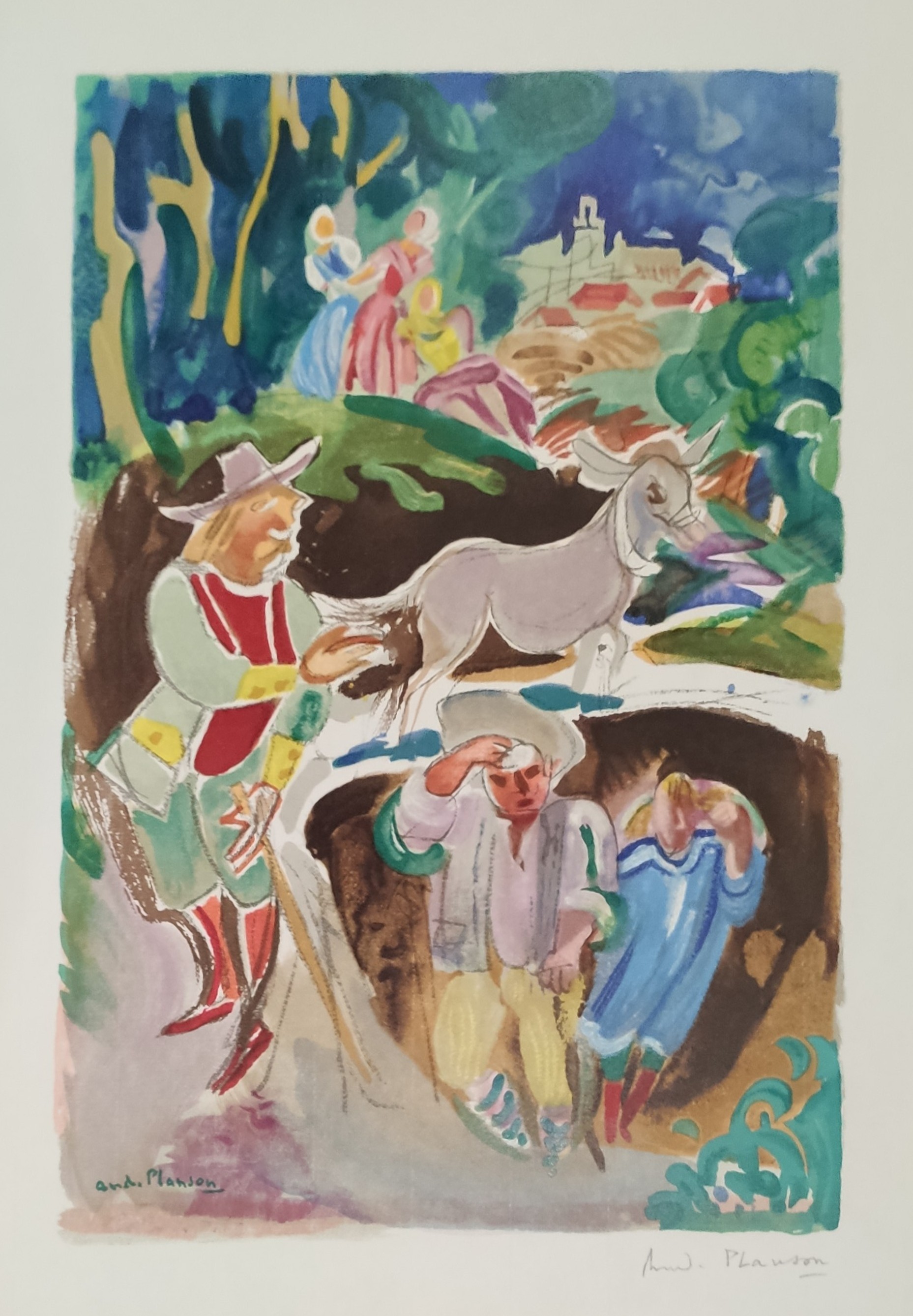 SANS TITRE - PLANSON André (1898 - 1981) - Lithographie