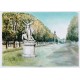 PARIS-JARDIN DE L'OBSERVATOIRE - RAFFLEWSKI Rolf (1943 - ) - Lithographie