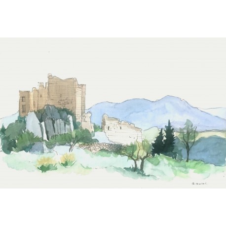 SANS TITRE - GAILLEUL Georges (1924 - 2001) - Aquarelle