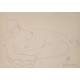 NU ALLONGE - LAM DONG (1920 - 1987) - Dessin