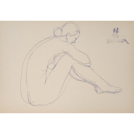 NU ASSIS - LAM DONG (1920 - 1987) - Dessin