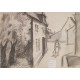 PORT NAVALO - PATRIARCHE Gustave (1909-2001) - Dessin