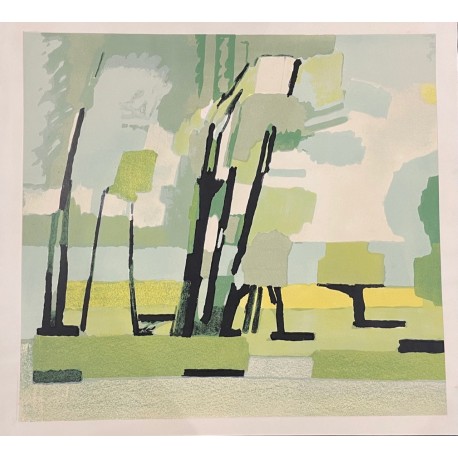 LA FORET - BIERGE Roland (1922-1991) - Lithographie