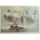 LE REMORQUEUR - ECOLE MODERNE (XXème siècle) - Lithographie