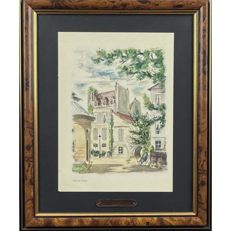 JARDIN DES PLANTES - DIGNIMONT André (1891 - 1965) - Estampe