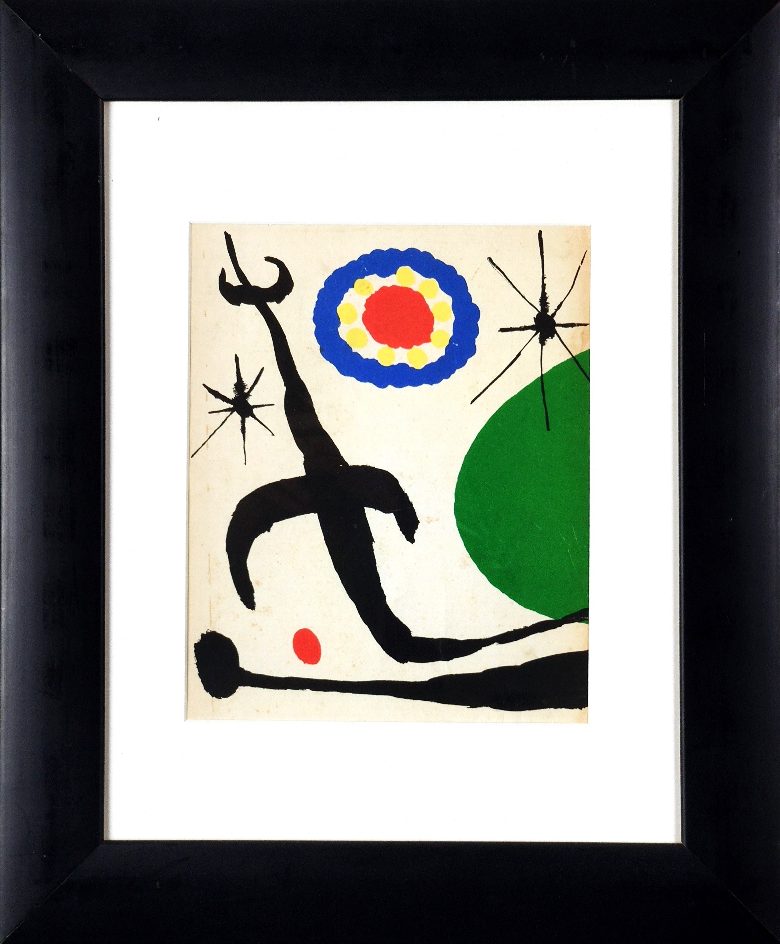 COMPOSITION - MIRO Joan (d'après) (1893 - 1983) - Lithographie