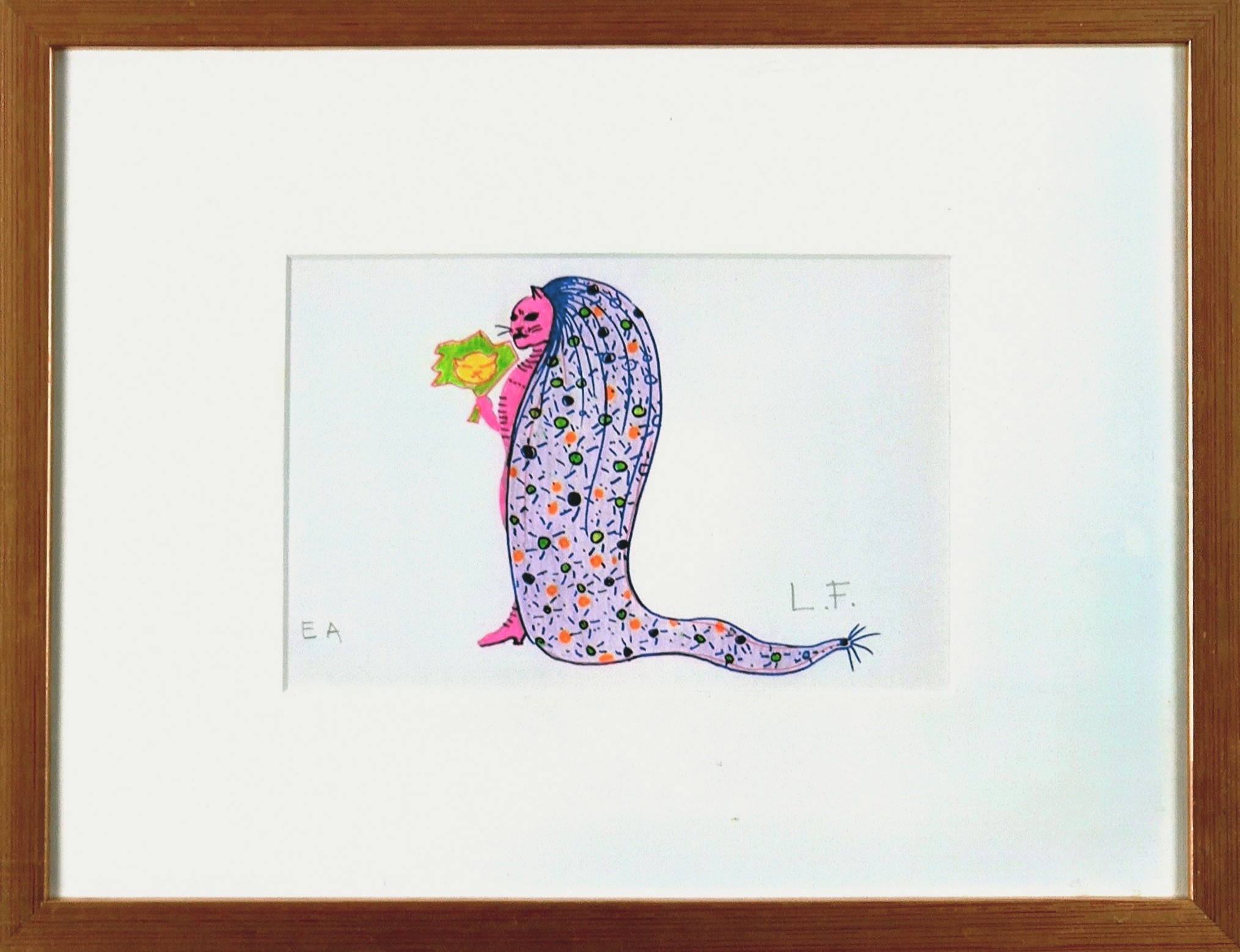 LA MARIEE - FINI Léonor (1908 - 1996) - Lithographie
