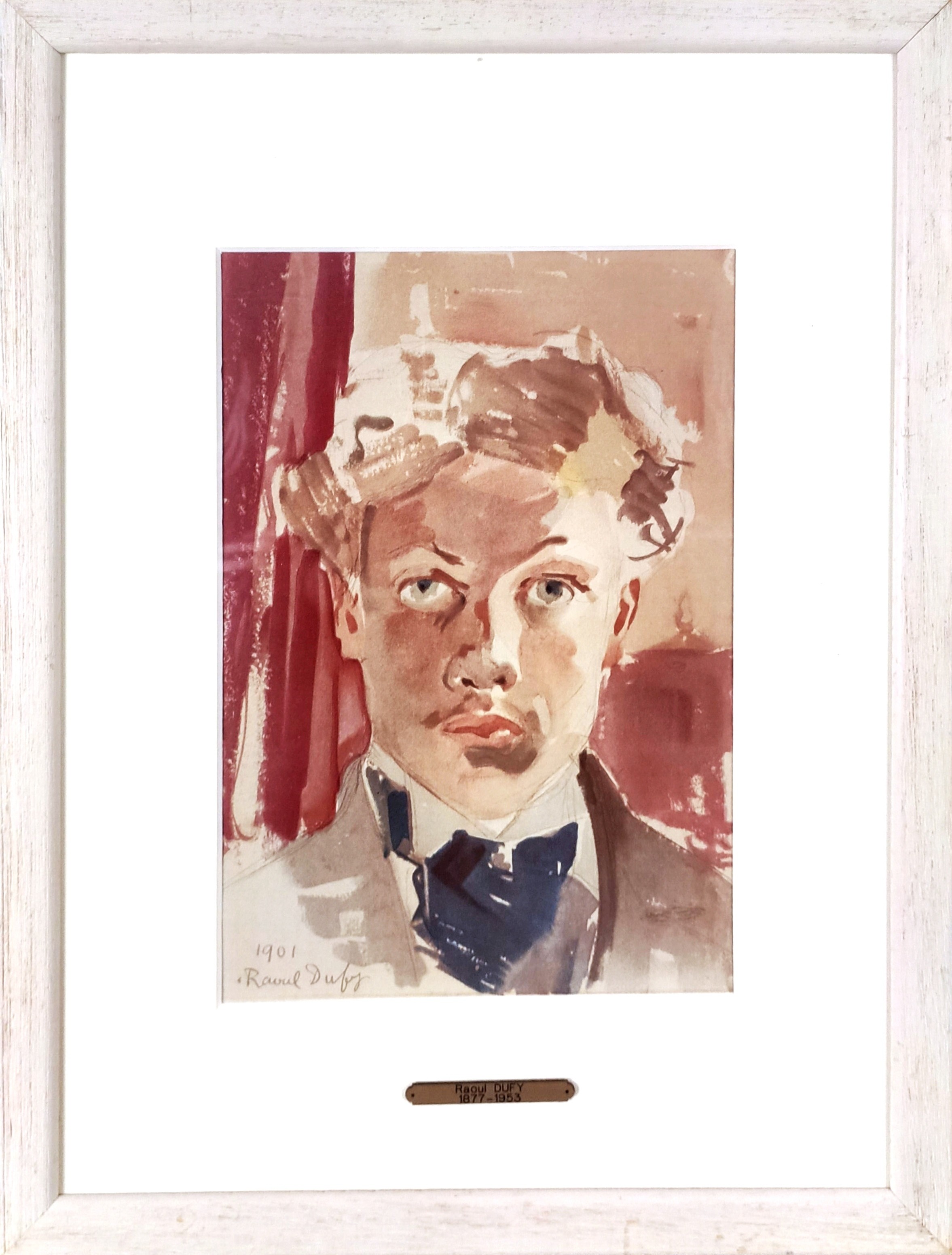 AUTOPORTRAIT - DUFY Raoul (1877-1953) D'aprés - Lithographie