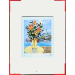 VASE DE FLEURS MARITIME