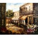 RUELLE FLEURIE - LEDOUX Fernand (XX ème siècle) - Huile sur toile