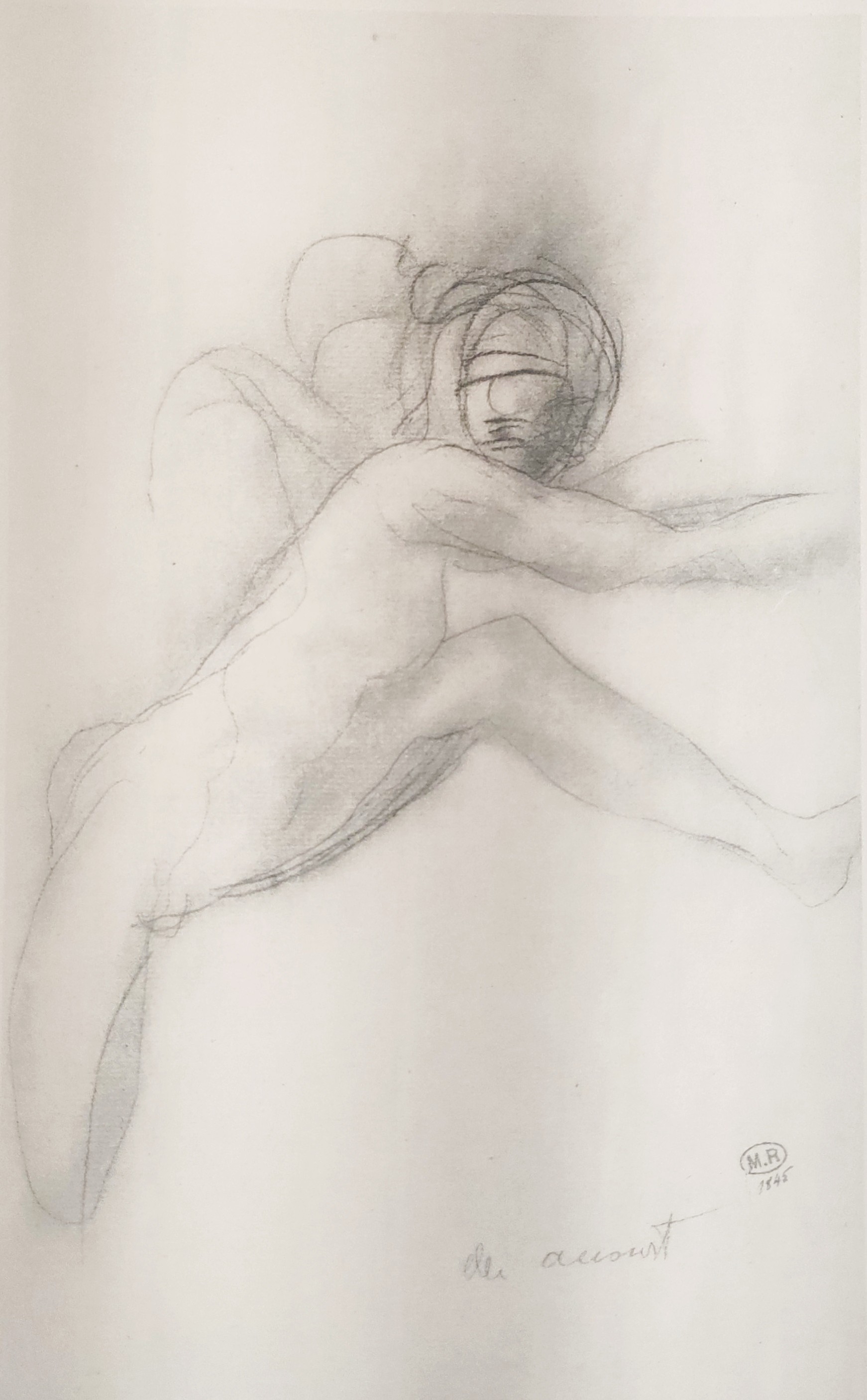 NU - RODIN Auguste (d'après) (1840 - 1917) - Héliogravure