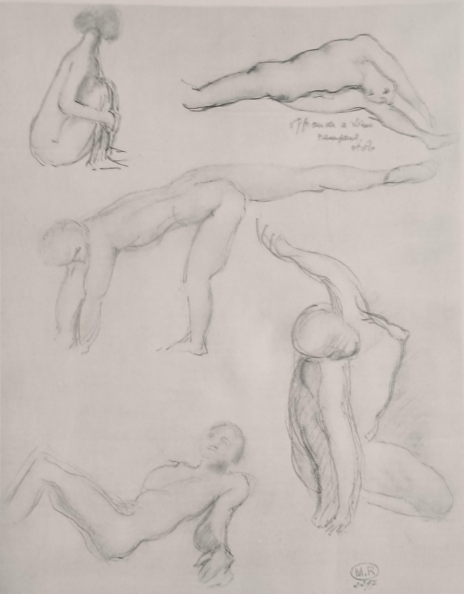 ETUDE DE NUS - RODIN Auguste (d'après) (1840 - 1917) - Héliogravure