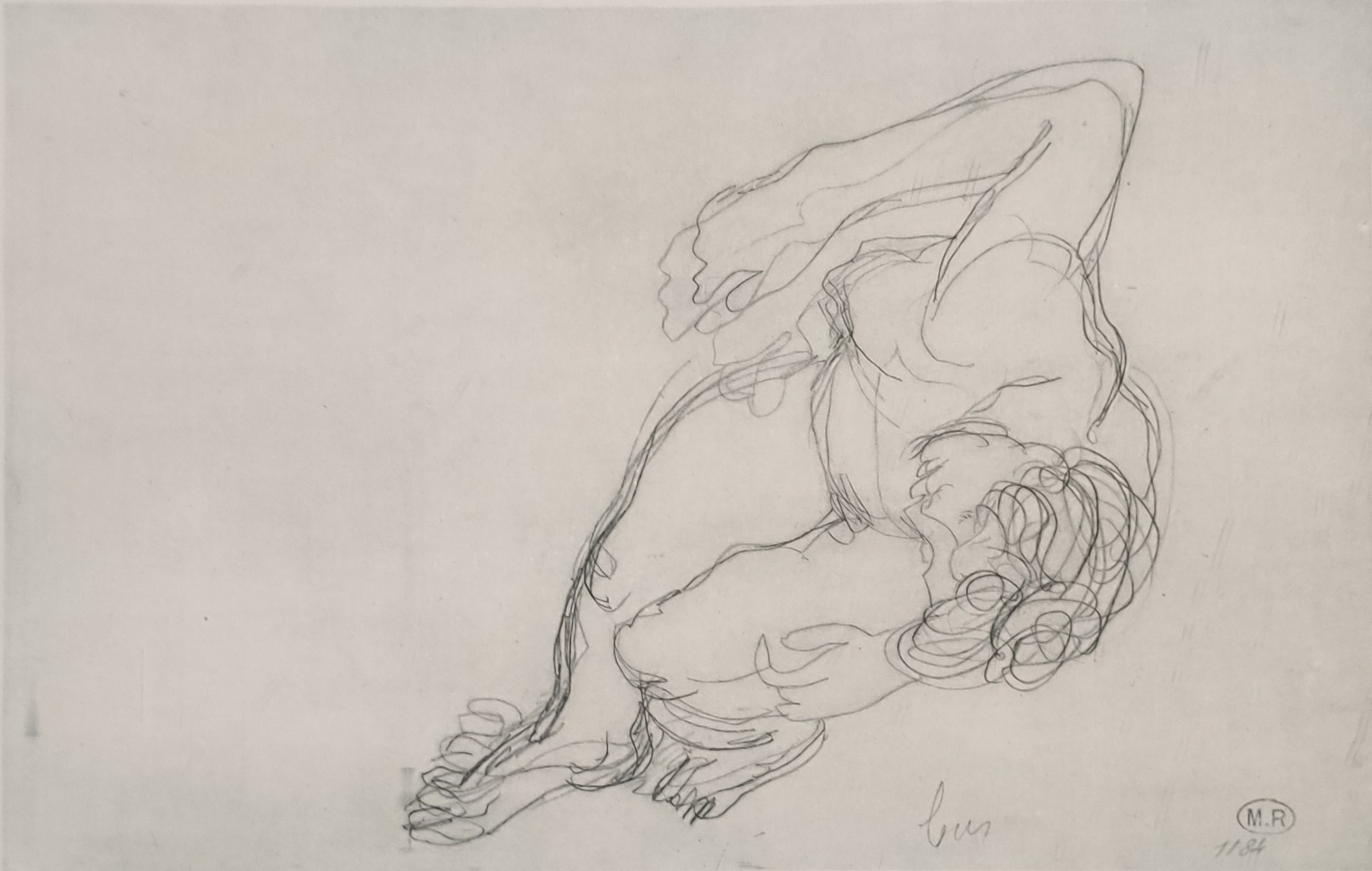 NU - RODIN Auguste (d'après) (1840 - 1917) - Héliogravure