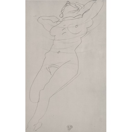 NU BRAS CROISES - RODIN Auguste (d'après) (1840 - 1917) - Héliogravure