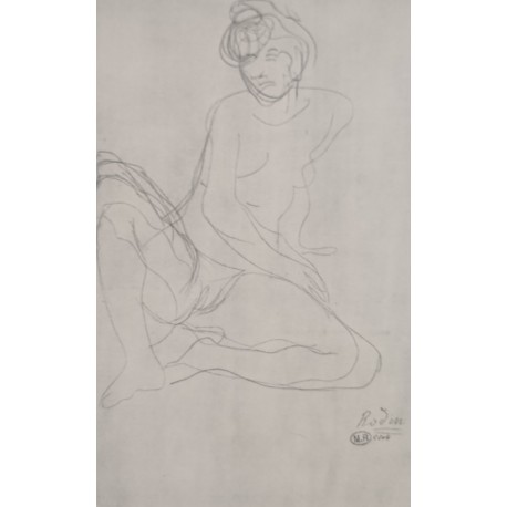 COMPOSITION - RODIN Auguste (d'après) (1840 - 1917) - Héliogravure